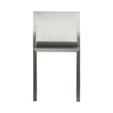 Stedelijk Stacking Chair - Aluminum: Quick Ship
