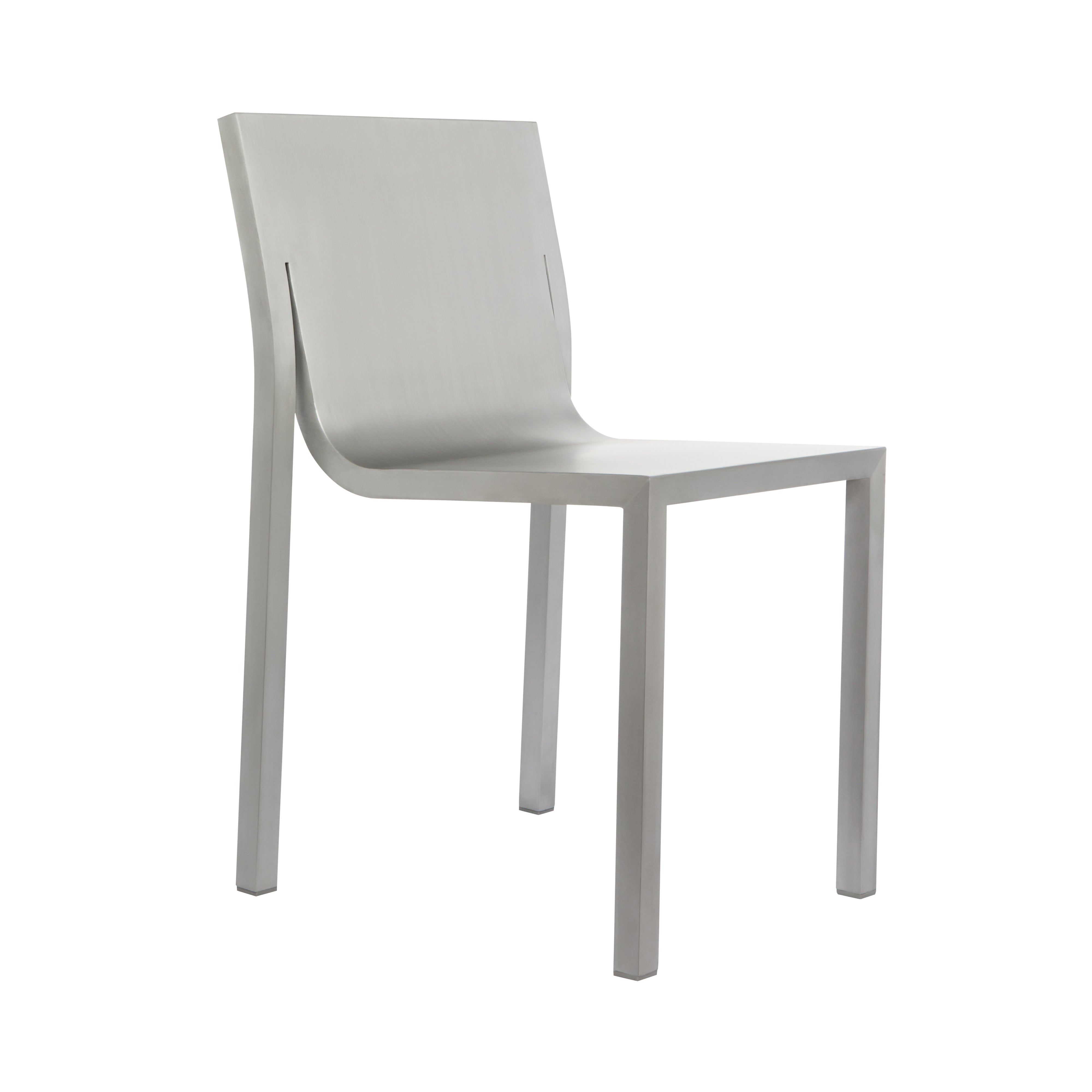 Stedelijk Stacking Chair - Aluminum: Quick Ship