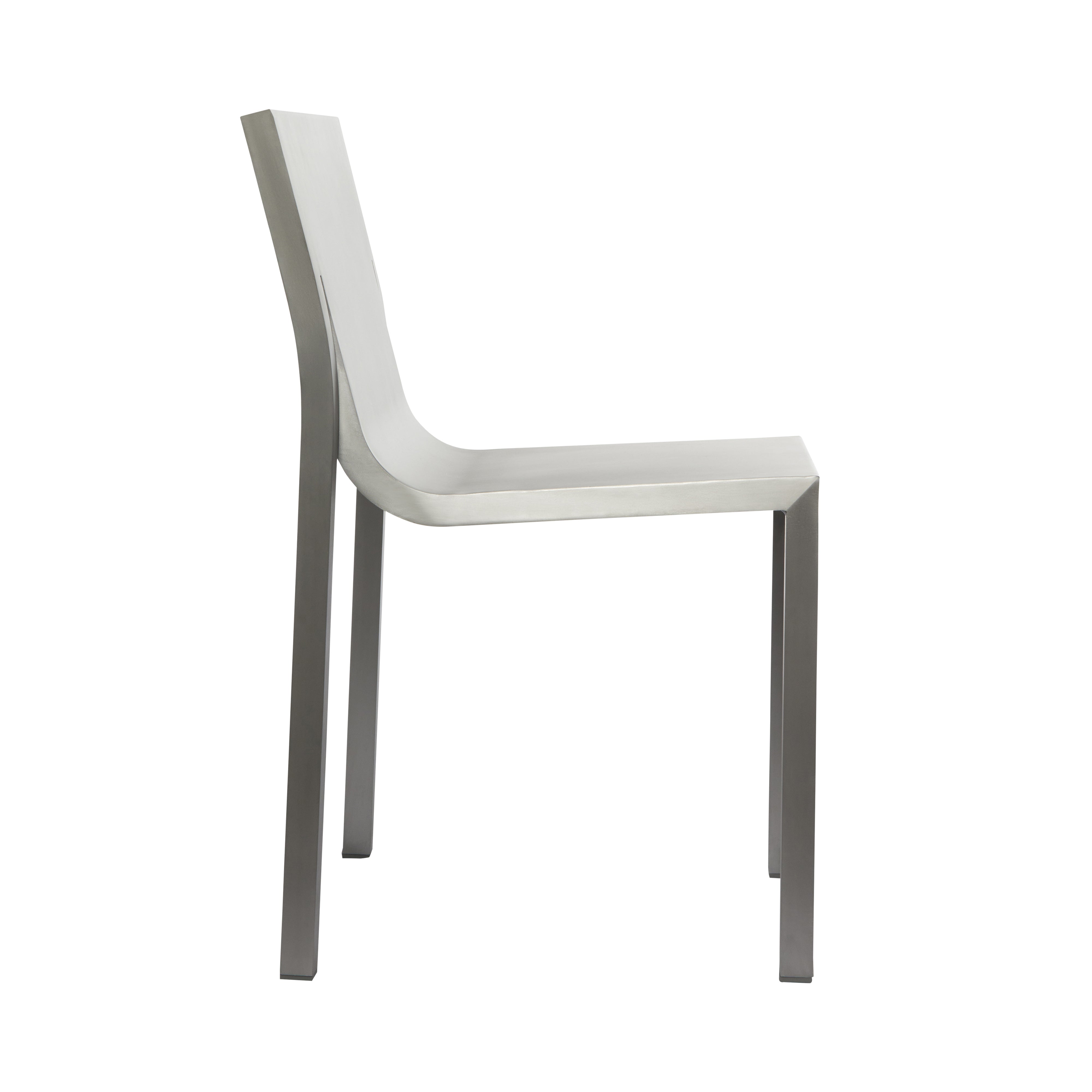 Stedelijk Stacking Chair - Aluminum: Quick Ship