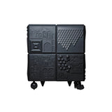 Tout Va Bien Cabinet: 2 + Graphite Grey