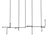 Beaubien 06 Suspension Lamp: Black + Graphite