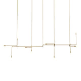 Beaubien 06 Suspension Lamp: Brass