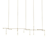 Beaubien 07 Suspension Lamp: Brass