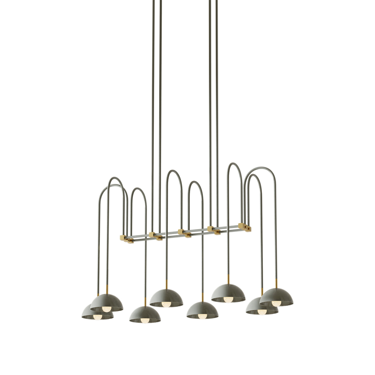 Beaubien Atelier 05 Suspension Lamp:  Glossy Elephant