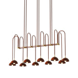 Beaubien Atelier 06 Suspension Lamp: Glossy Oxblood