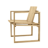 BK10 Outdoor Dining Chair: Without Cushion