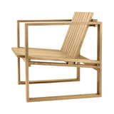 BK11 Outdoor Lounge Chair: Without Cushion