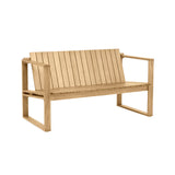 BK12 Outdoor Lounge Sofa: Without Cushion