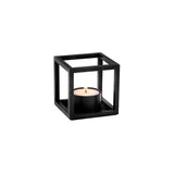 Kubus T Candleholder: Black