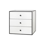 Frame Sideboard 49: Drawers + White + 3