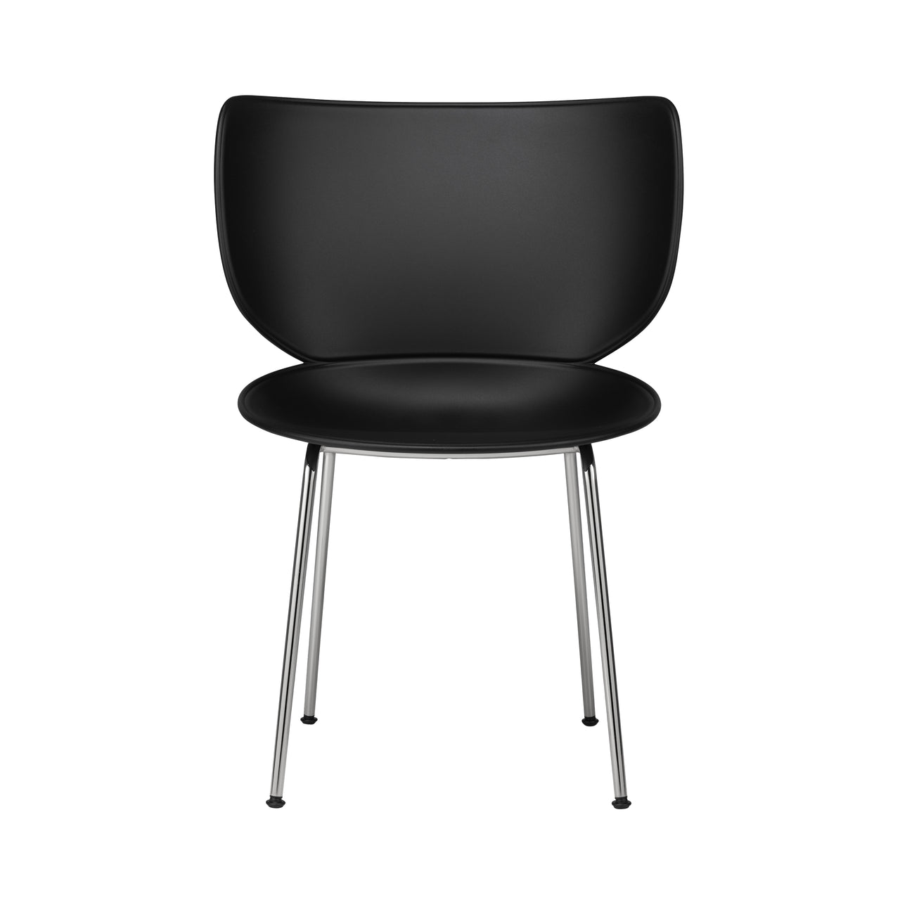 Hana Chair: Set + Chrome + Black