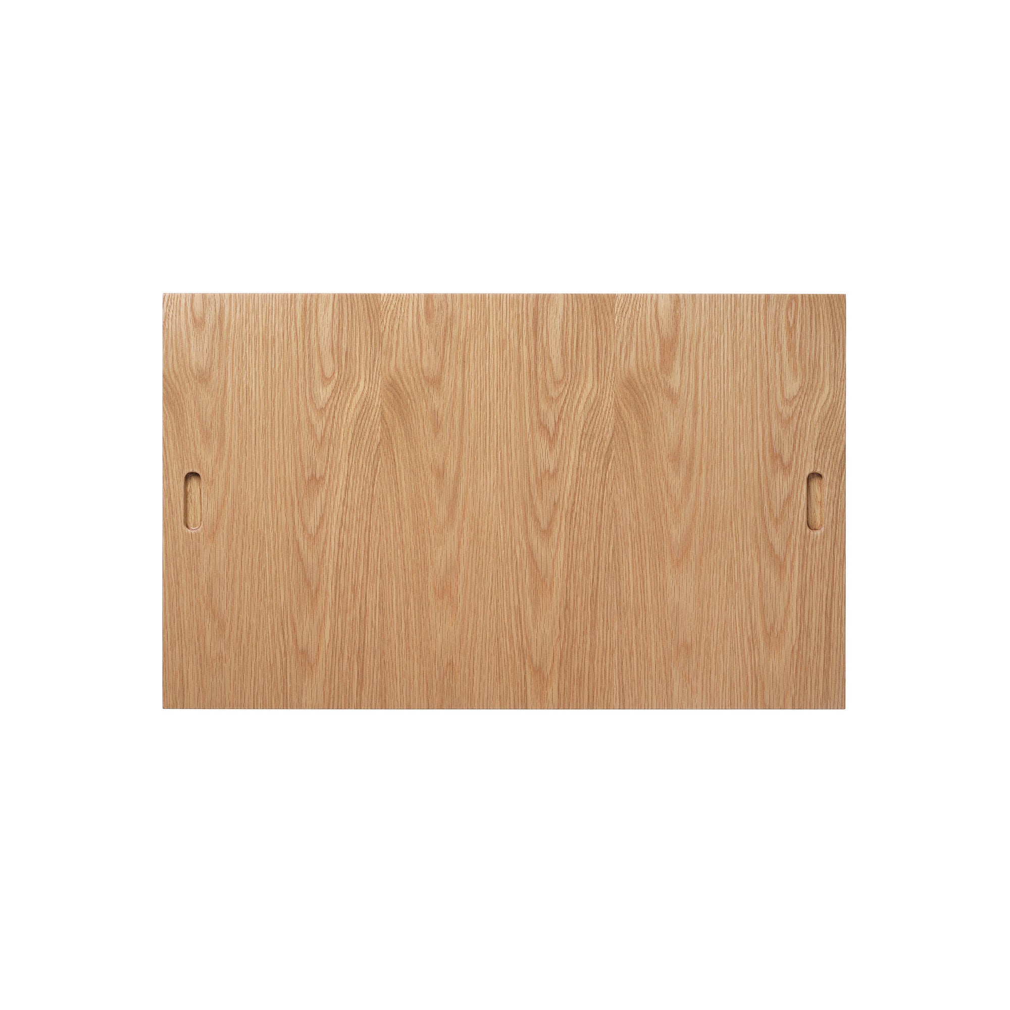 BM0253-1 Shelving System: White Oiled Oak
