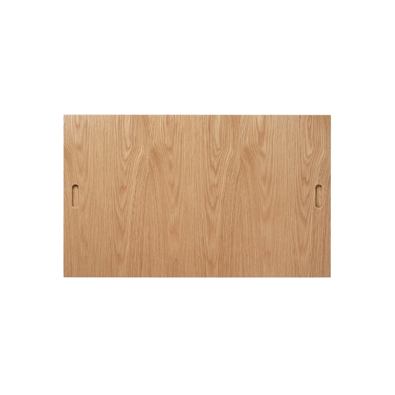 BM0253-1 Shelving System: White Oiled Oak