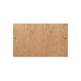 BM0253-1 Shelving System: White Oiled Oak