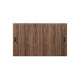 BM0253-1 Shelving System: Walnut