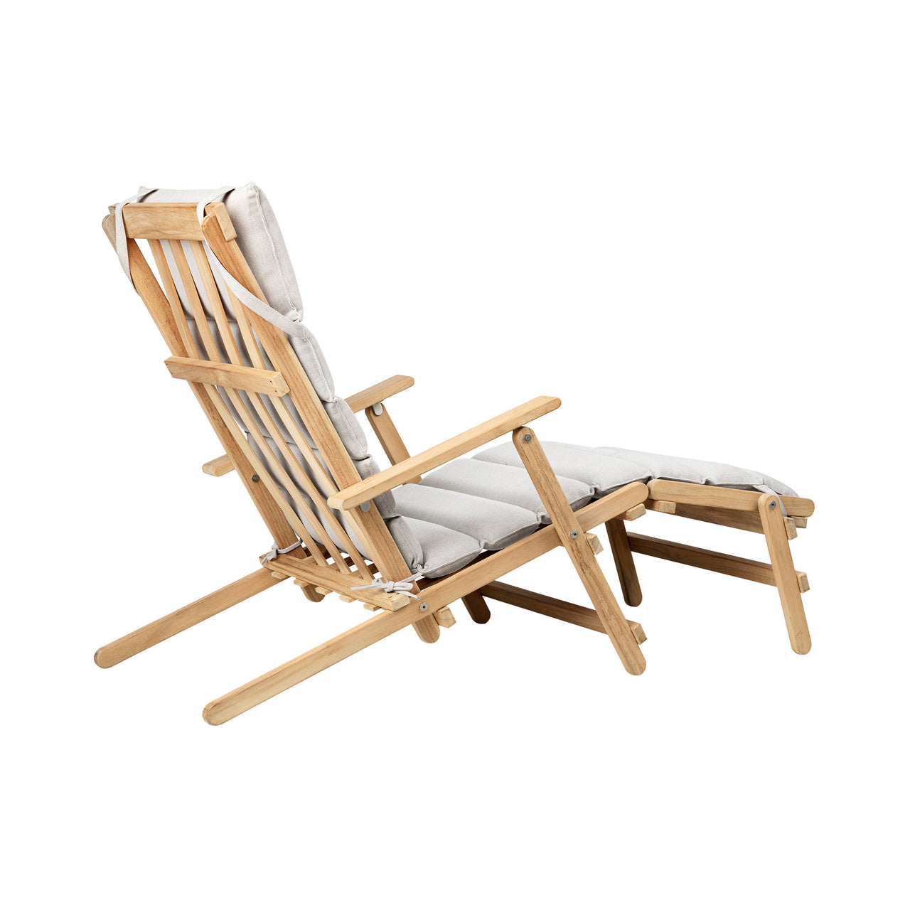 BM5565 Deck Chair with Footrest: Outdoor