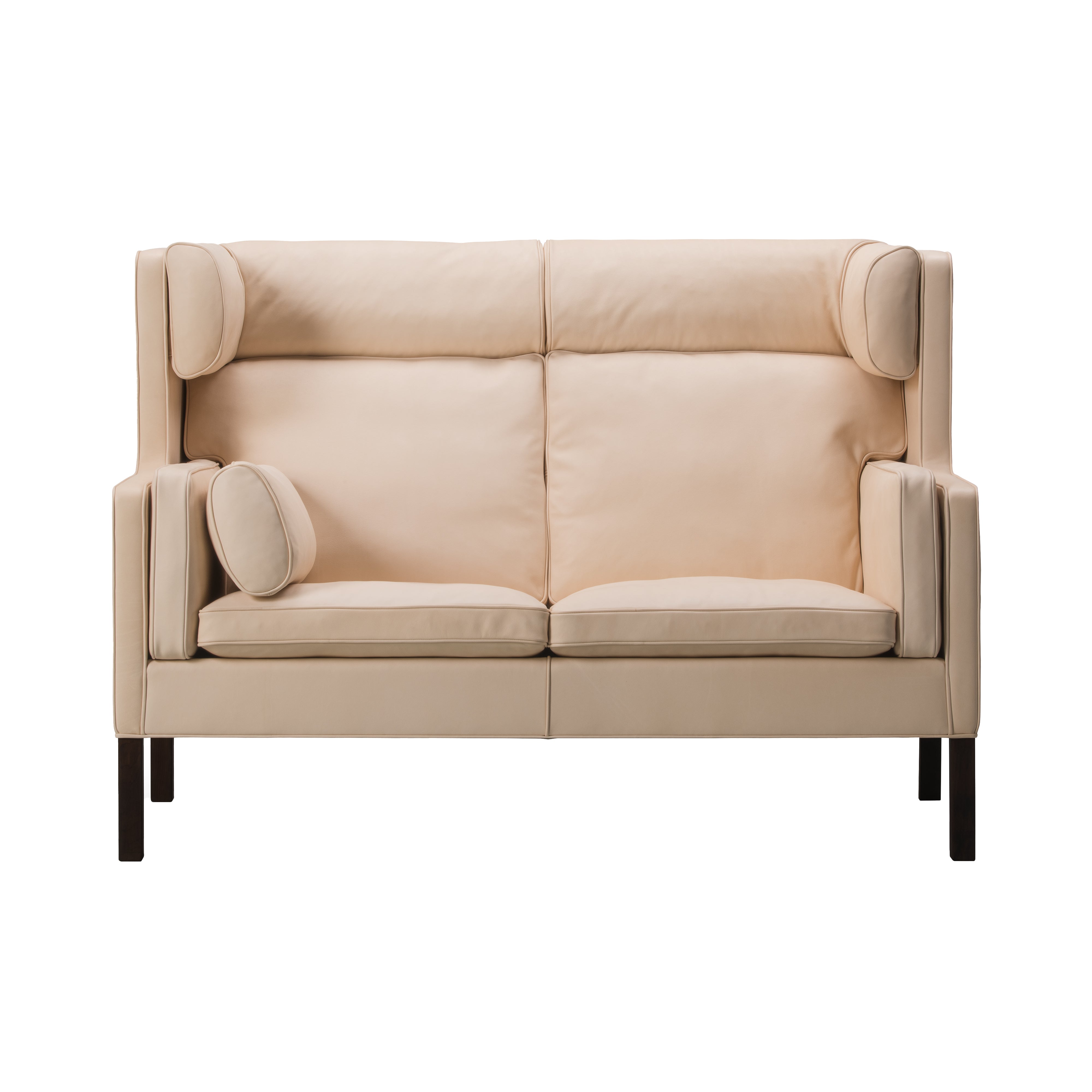 Mogensen Coupe Sofa: Black Lacquered Oak