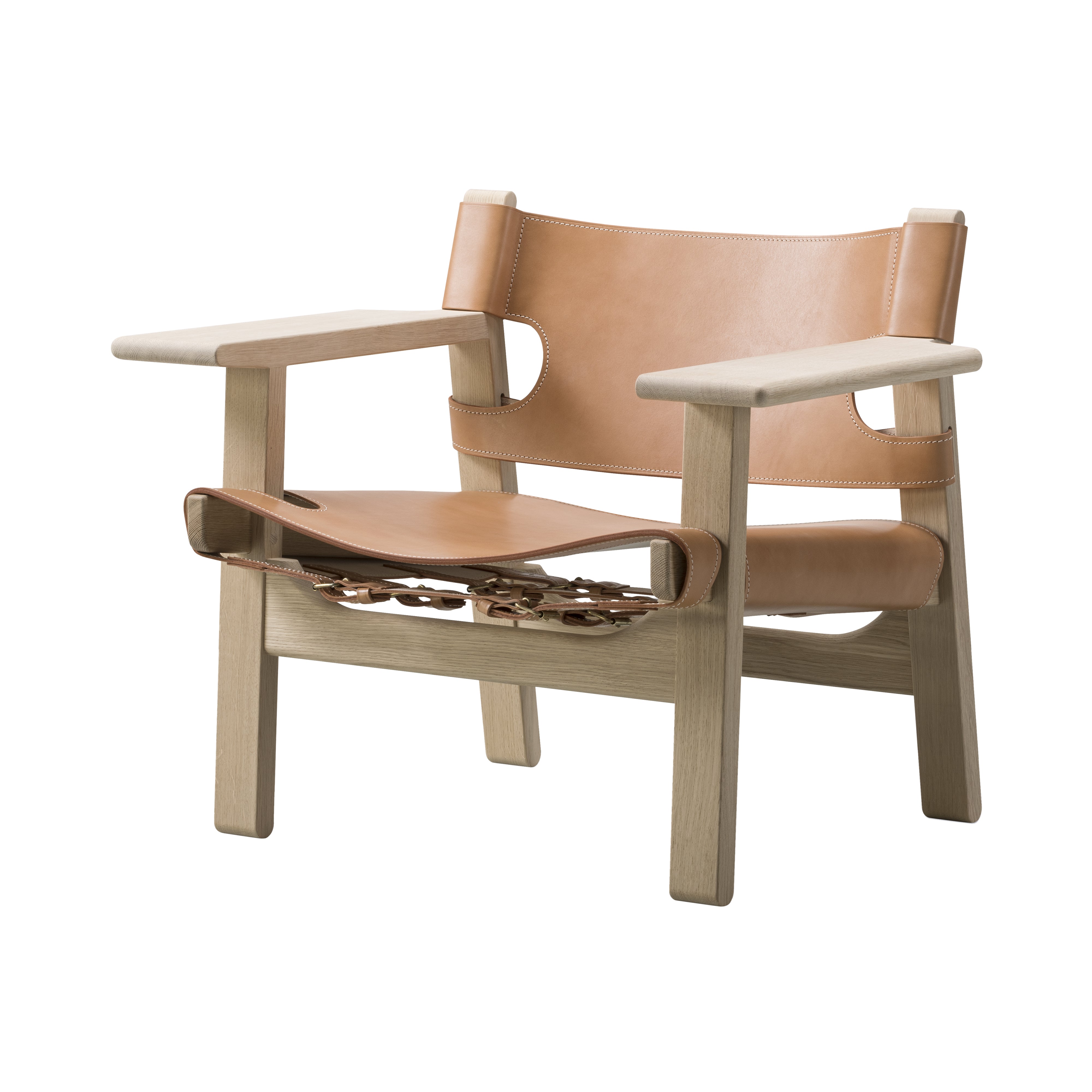 The Spanish Chair: Soaped Oak + Natural