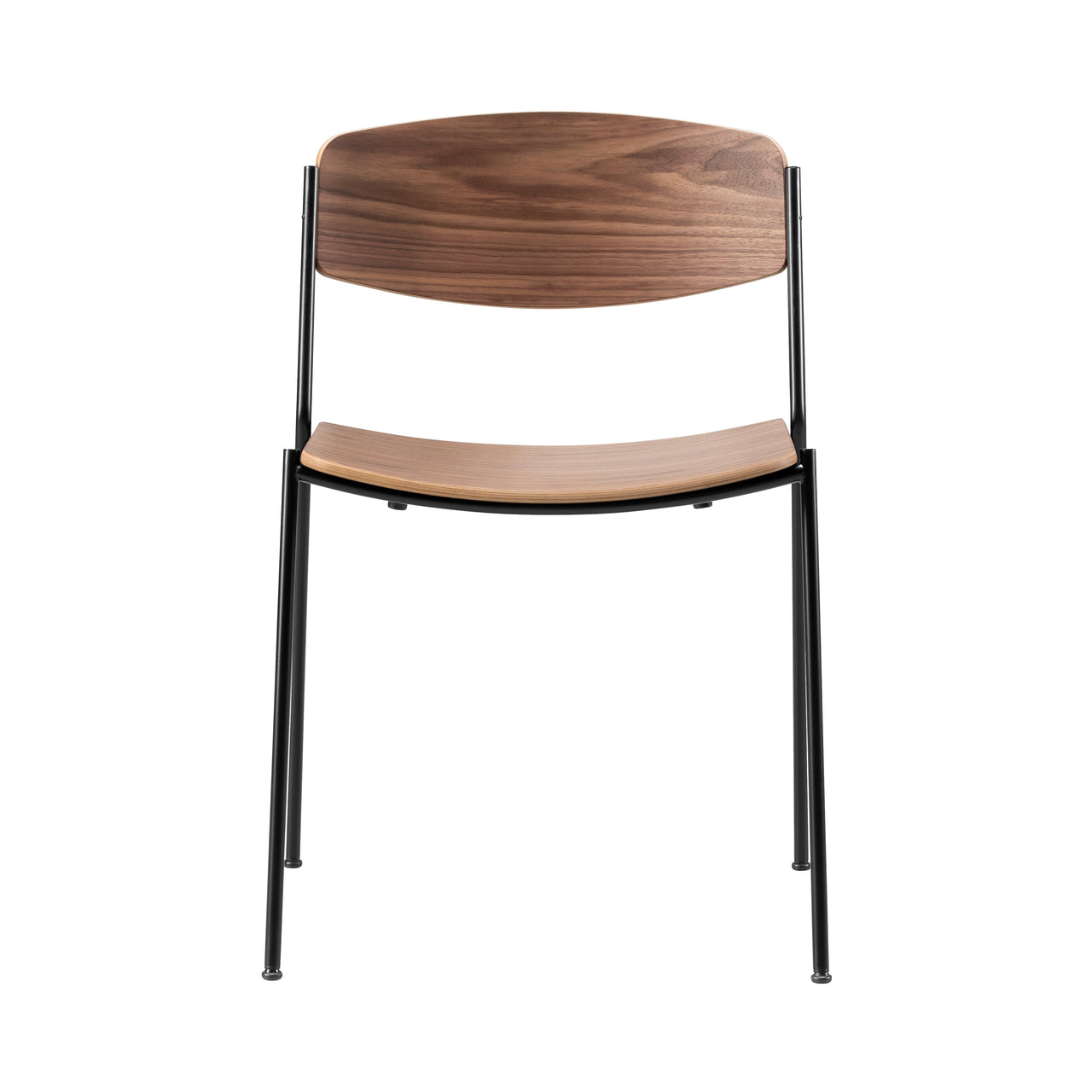 Lynderup Chair: Lacquered Walnut