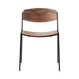 Lynderup Chair: Lacquered Walnut