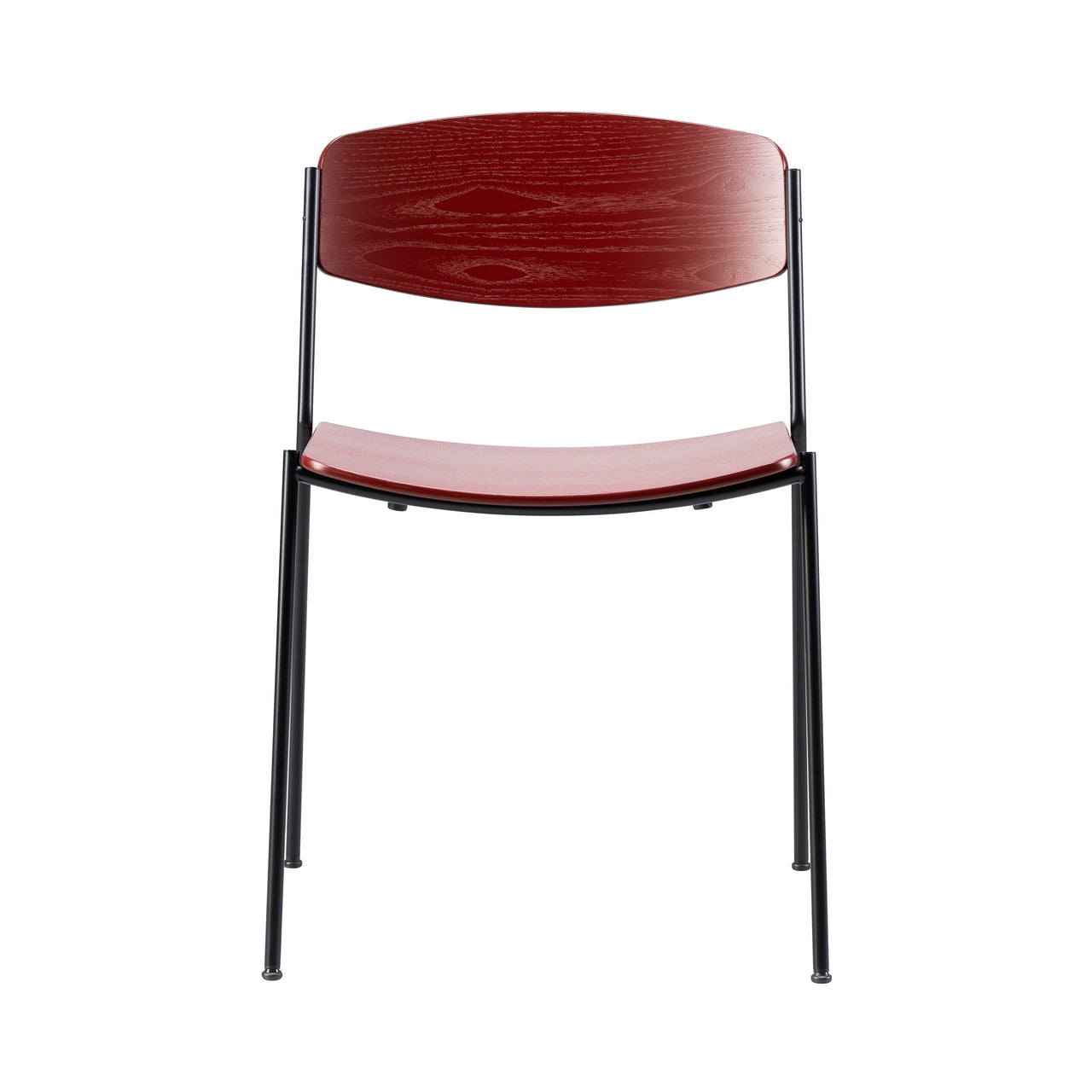 Lynderup Chair: Deep Ash Red