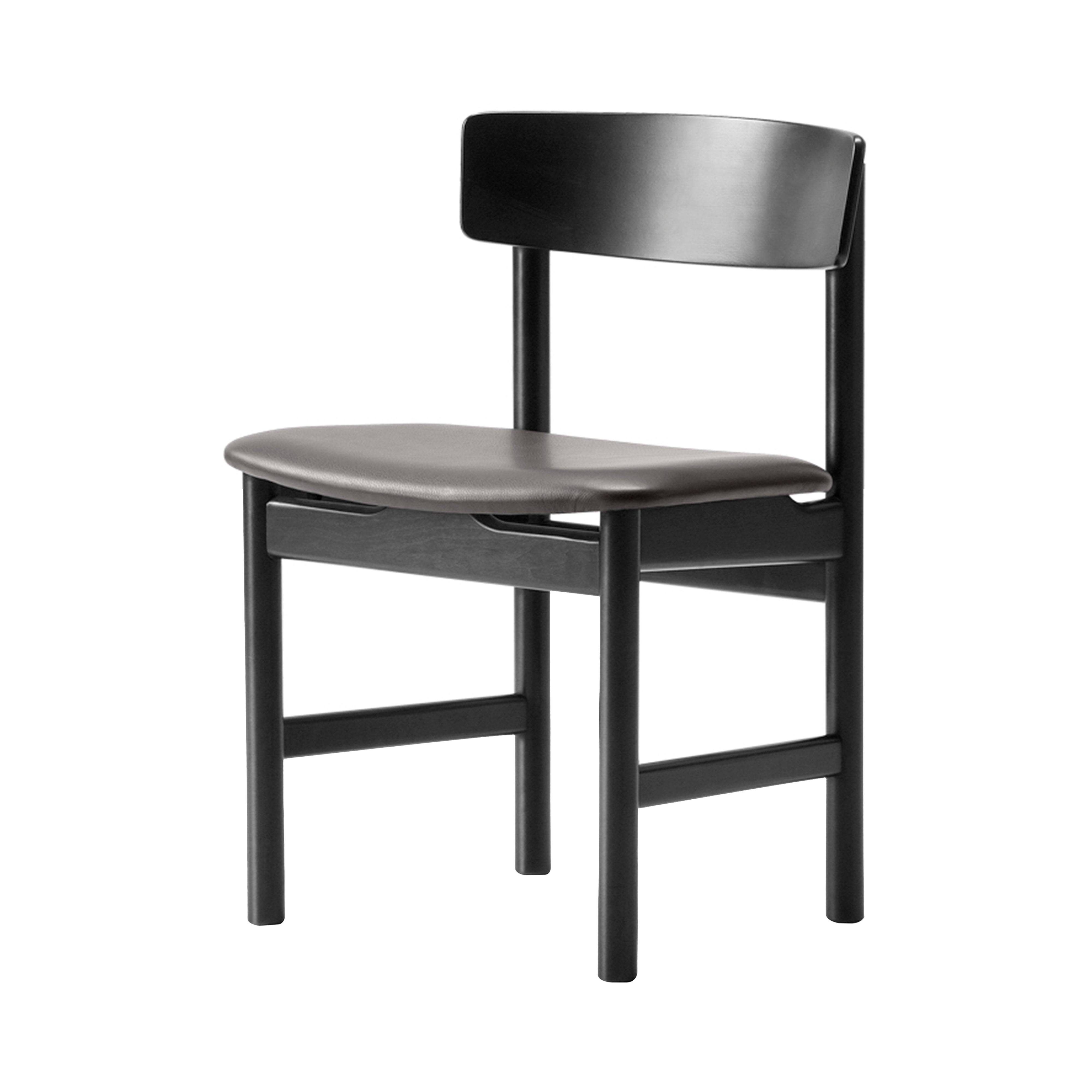 Mogensen 3236 Chair: Black Lacquered Oak