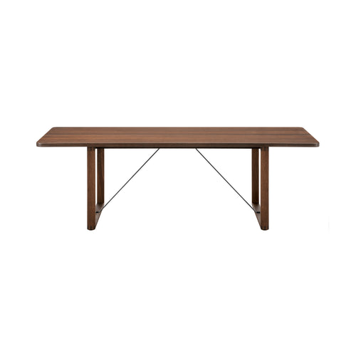 BM67 Coffee Table: Smoked Oiled Oak + Black