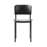 Plan Chair: Black Lacquered + Black