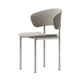 Plan Armchair: Brushed Steel