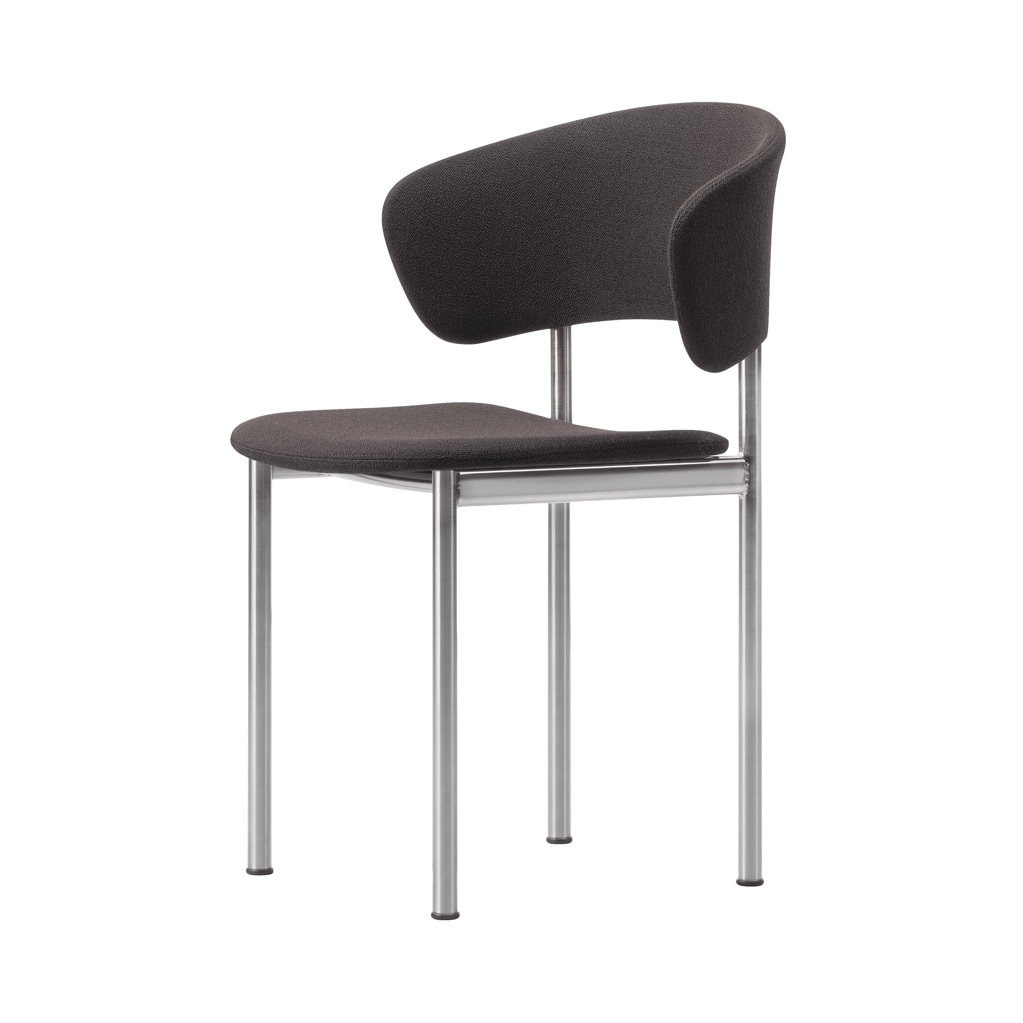 Plan Armchair: Brushed Steel