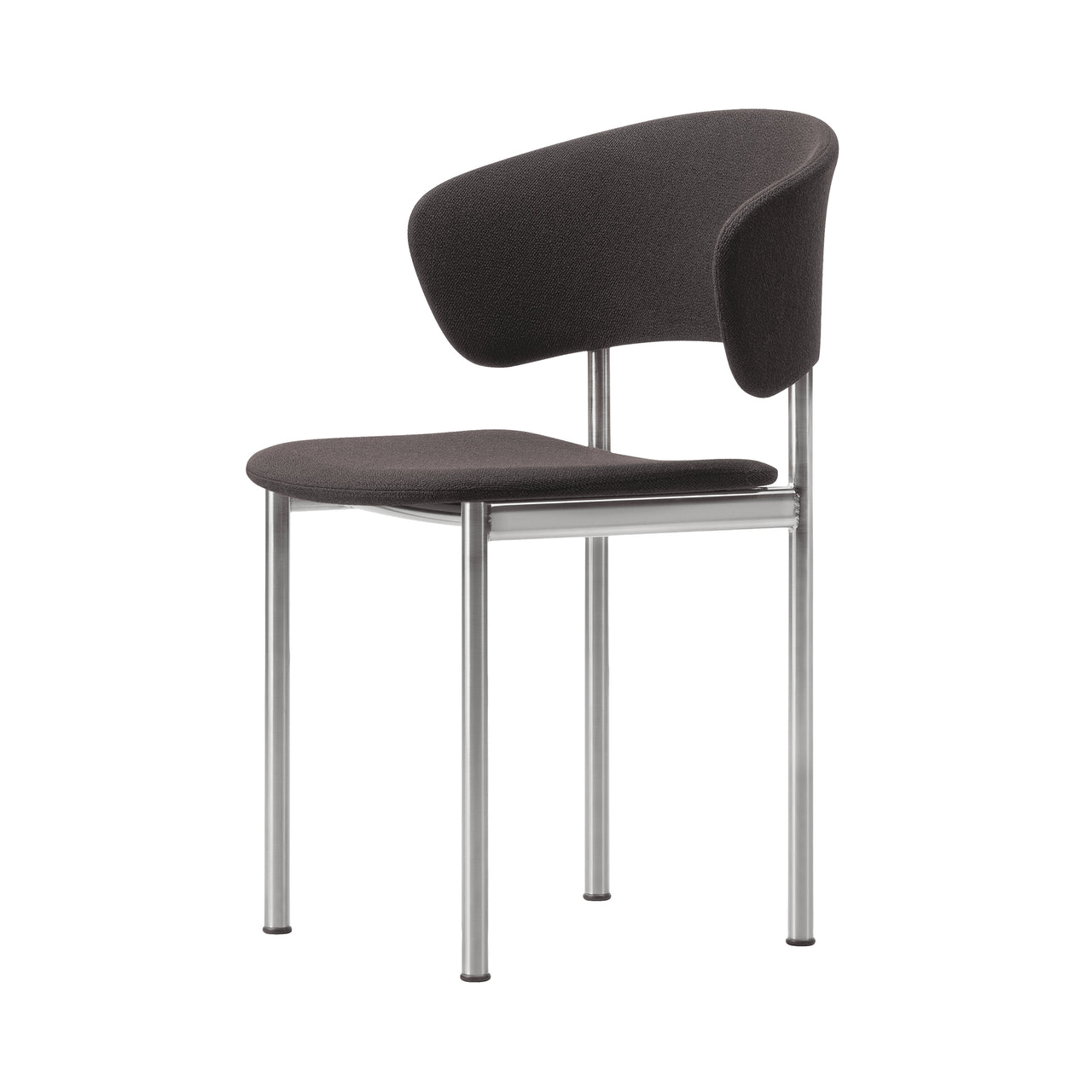 Plan Armchair: Brushed Steel