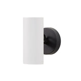 Brim Sconce: Round + Without Switch + Matt White + Matt Black