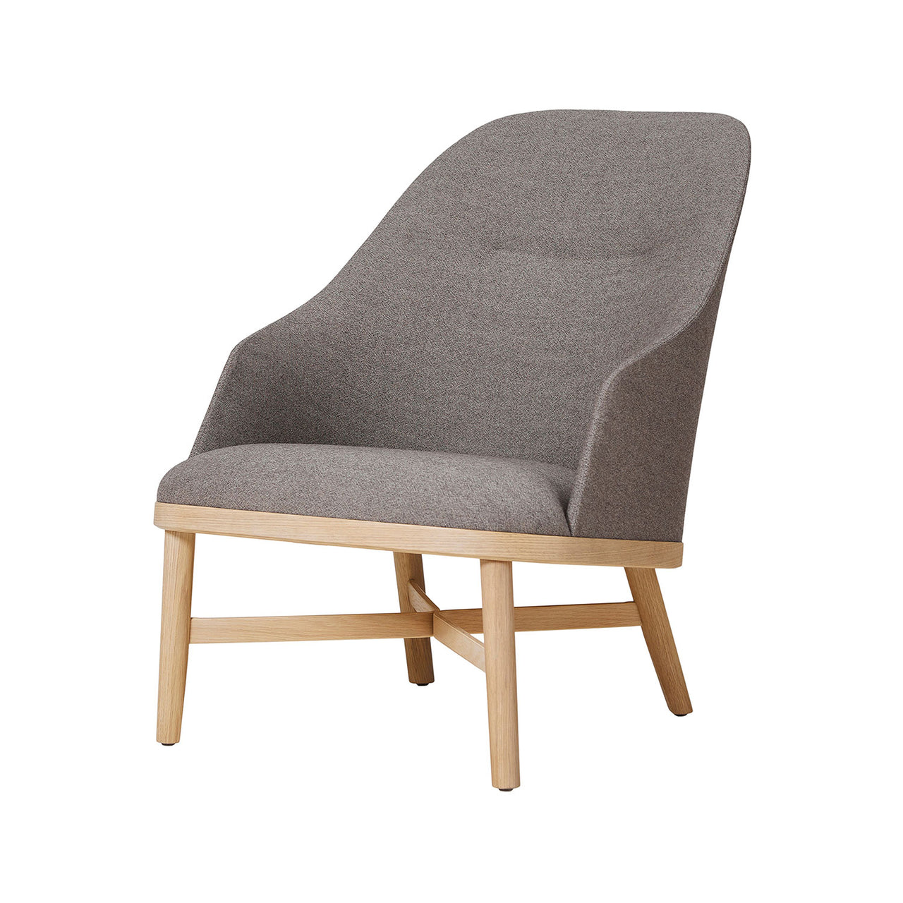 Bund Lounge Chair: Natural Oak