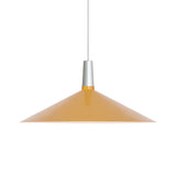 Bower Pendant Light: Large - 23.6 + Yellow + Without Bulb