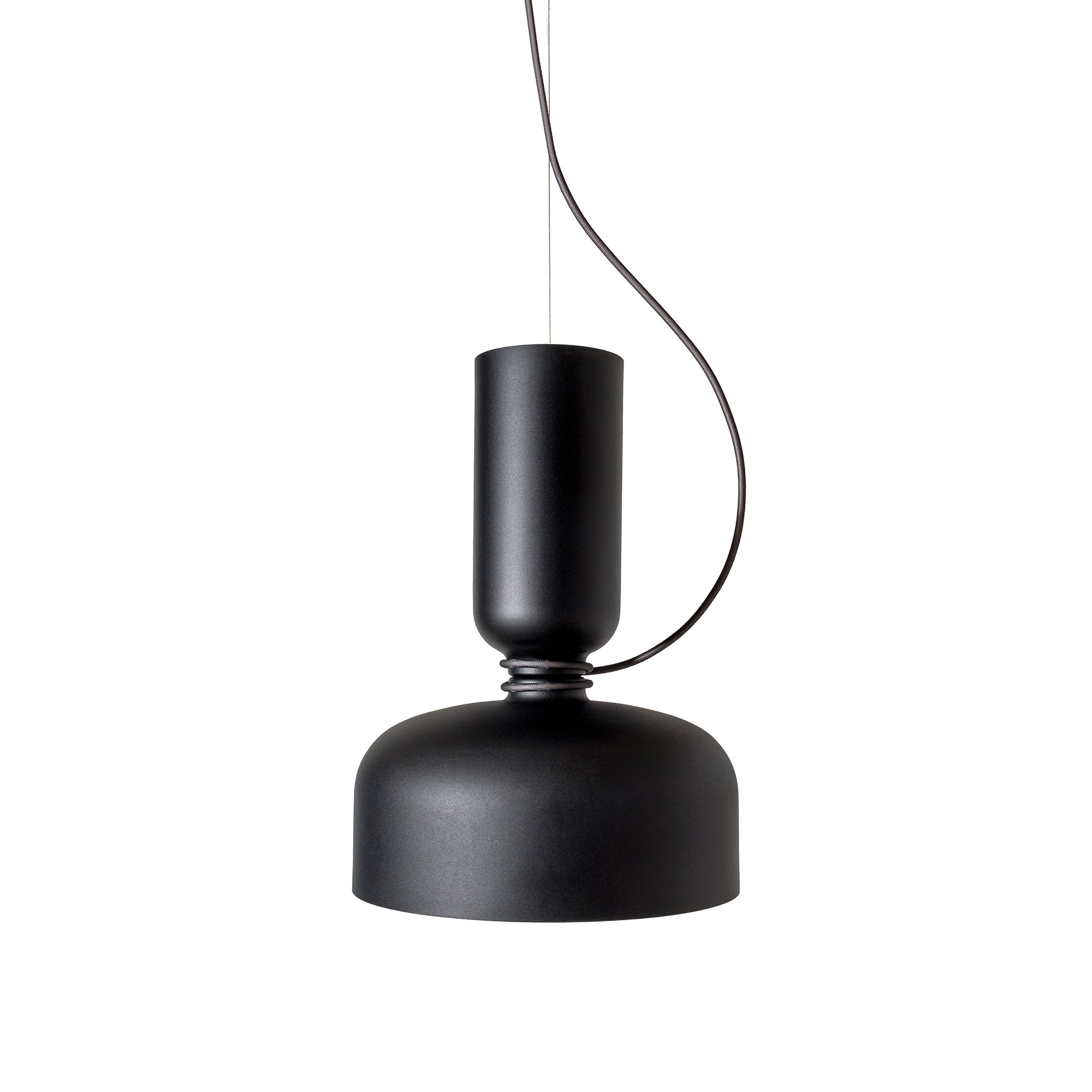 Spotlight Volumes Pendant Light: B+D + Black