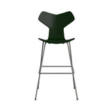 Grand Prix Bar + Counter Stool: Bar + Evergreen Lacquered Veneer