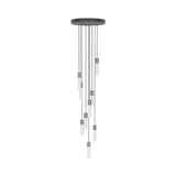 Basalt Nine Pendant: Stainless Steel