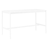 Base High Table: 190 + Low + Wide + White + White Laminate + White ABS Edge