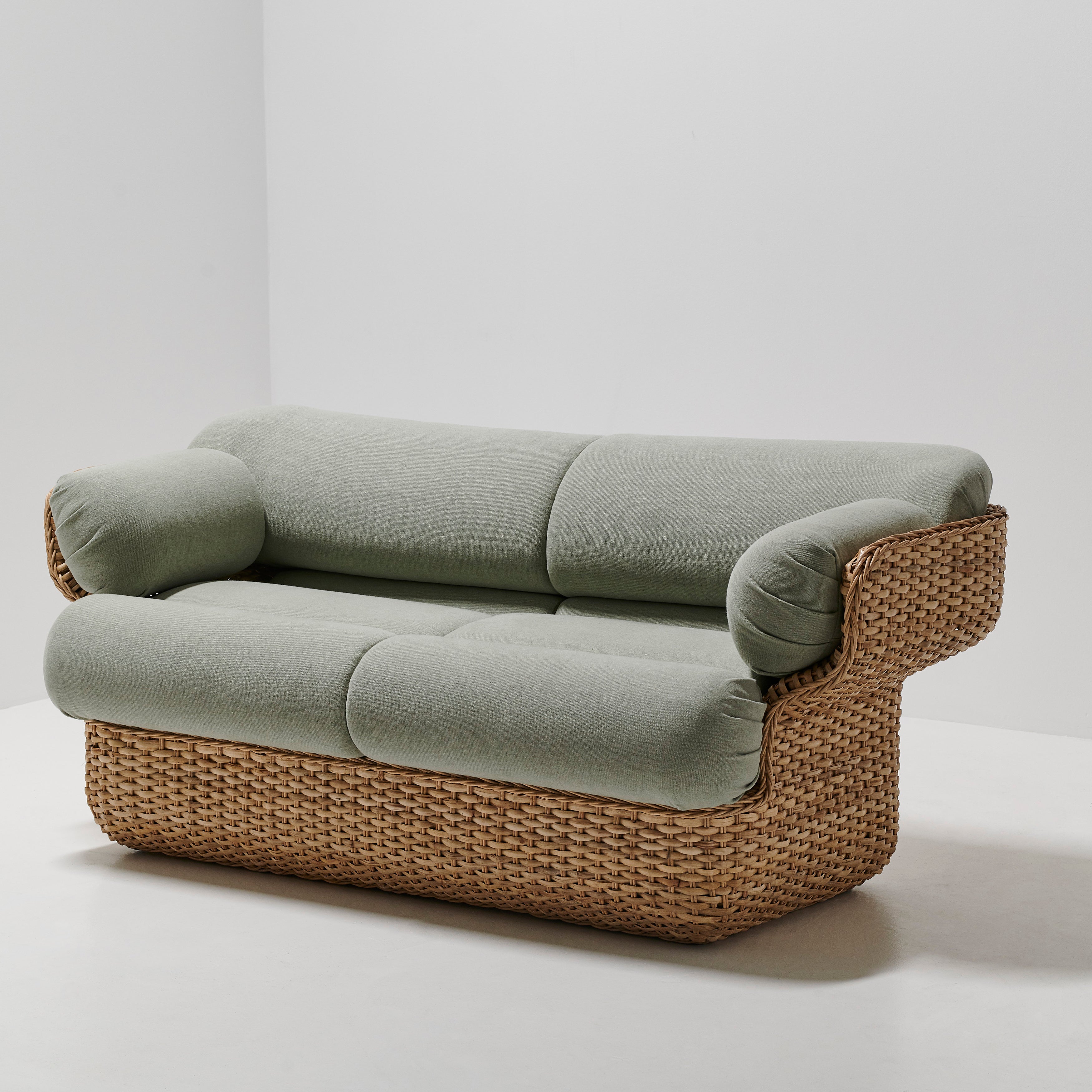 Basket 2 Seater Sofa: LS