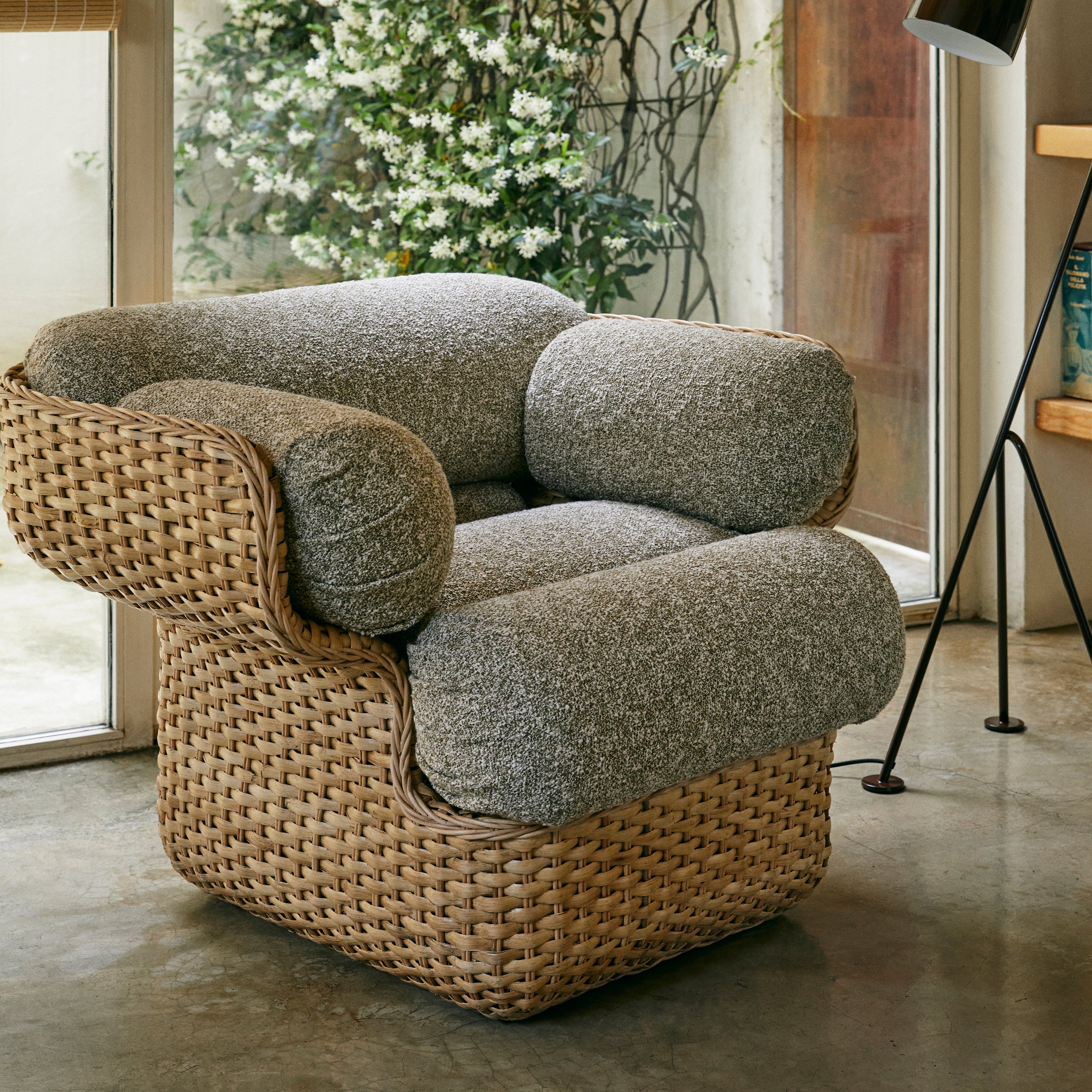 Basket Lounge Chair: LS