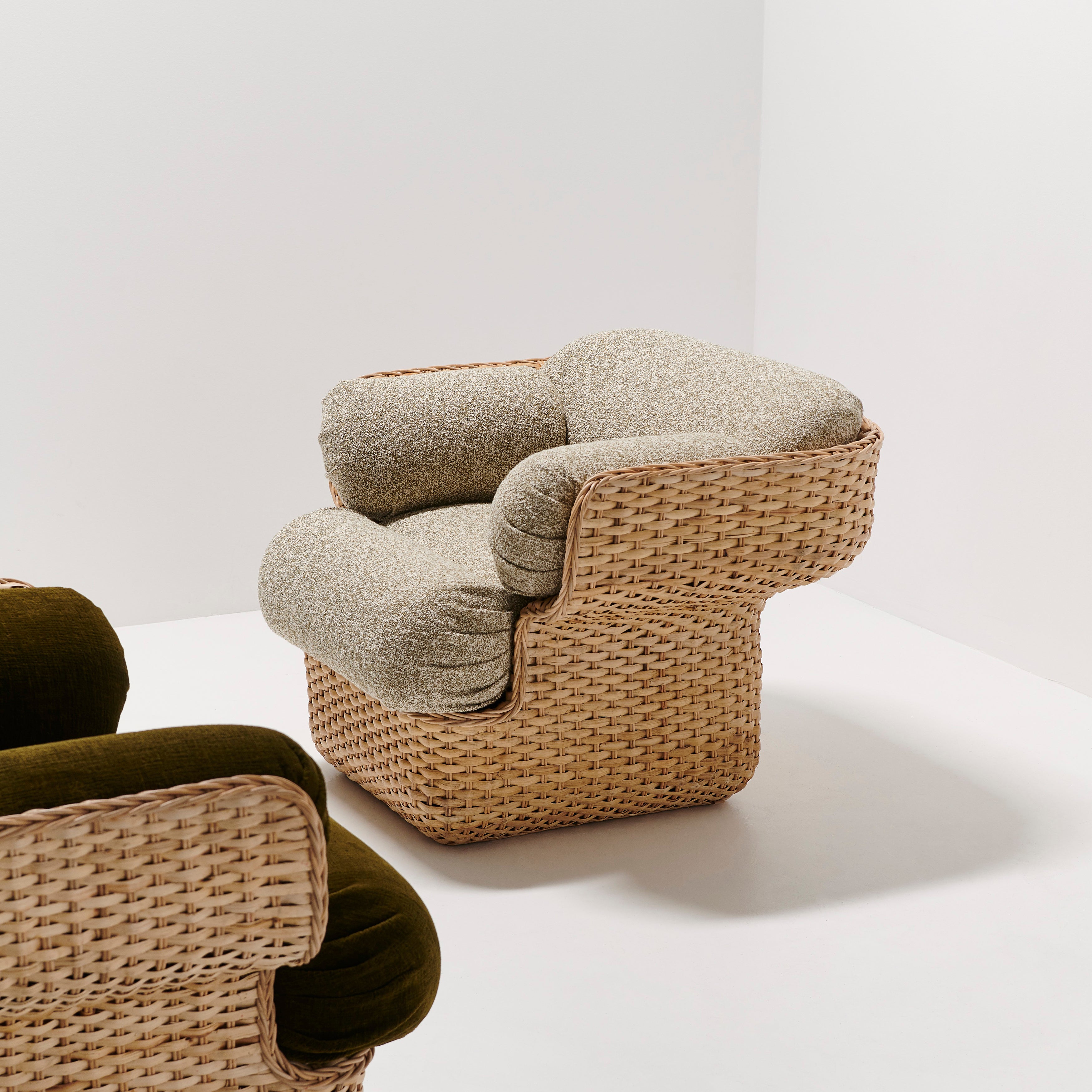 Basket Lounge Chair: LS