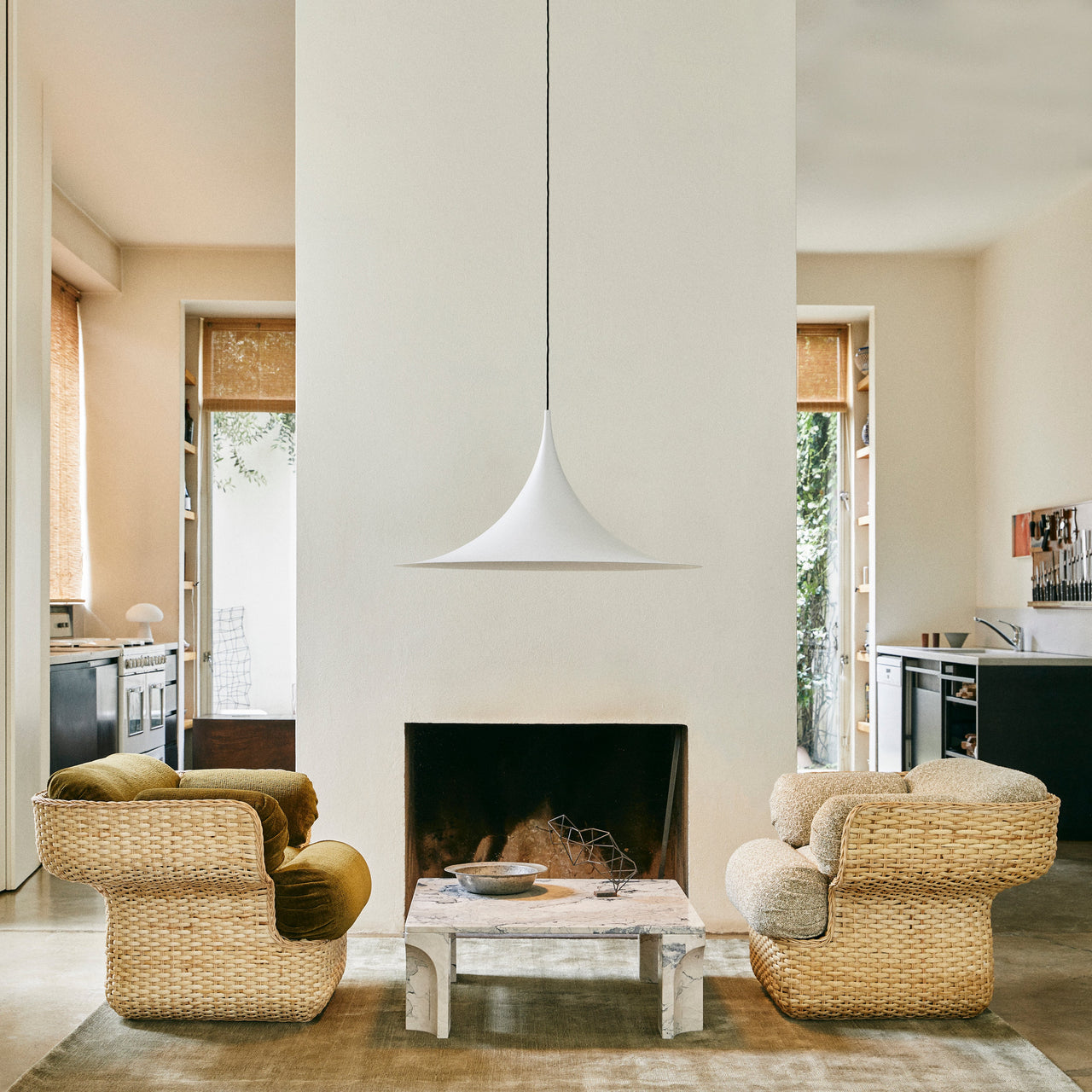 Basket Lounge Chair: LS
