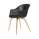 Bat Dining Chair: Black + Oak