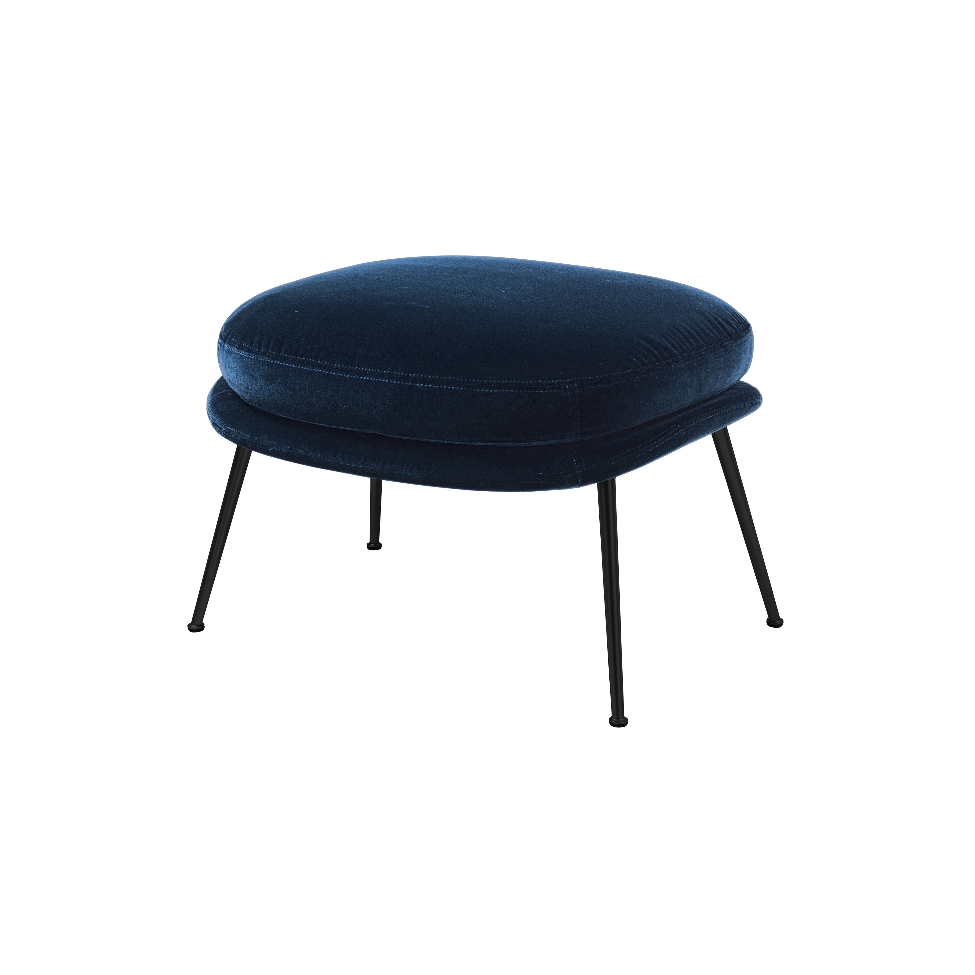 Bat Ottoman: Conic Base + Black Matt