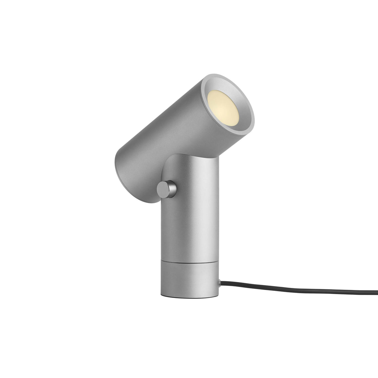 Beam Table Lamp: Low + Aluminum