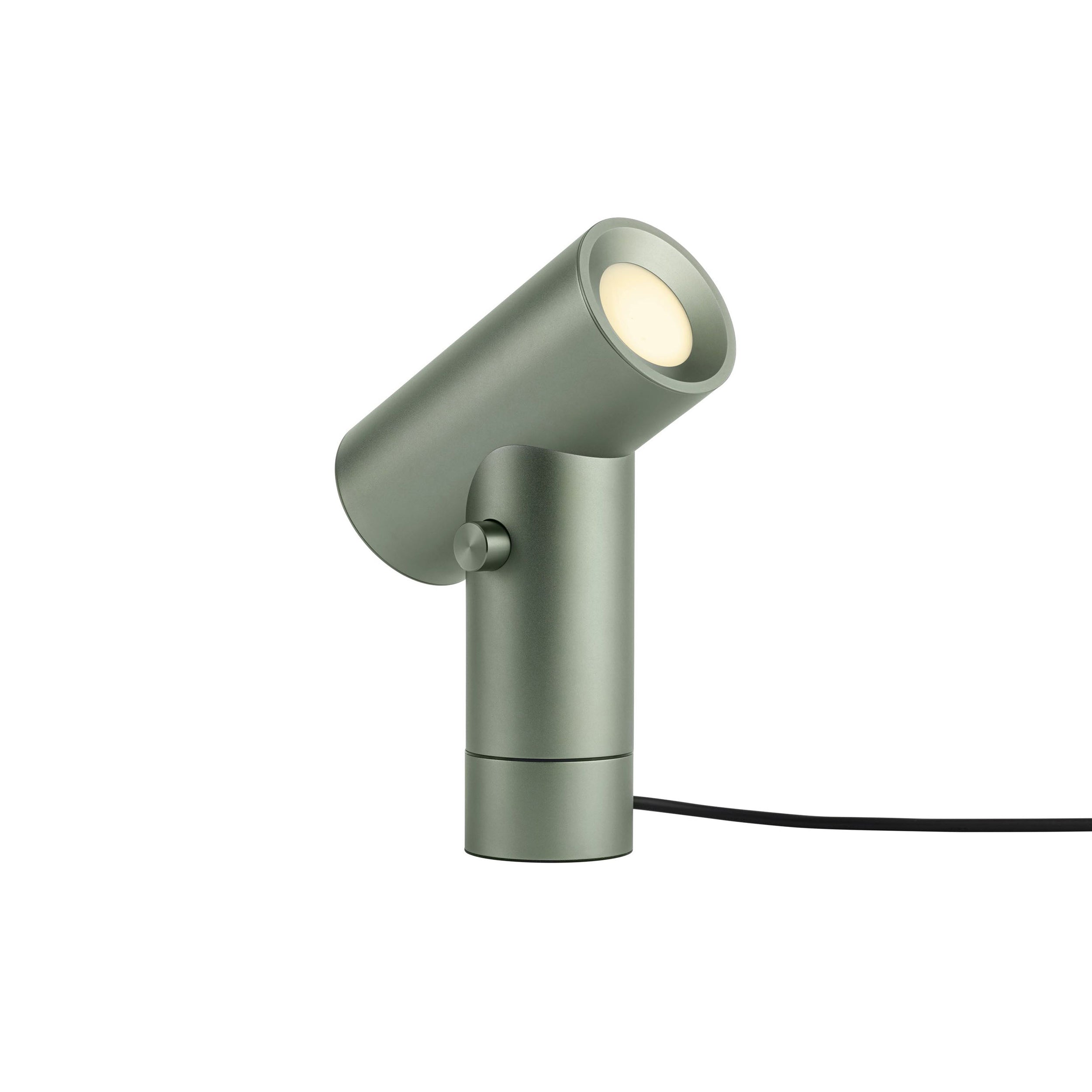 Beam Table Lamp: Low + Green