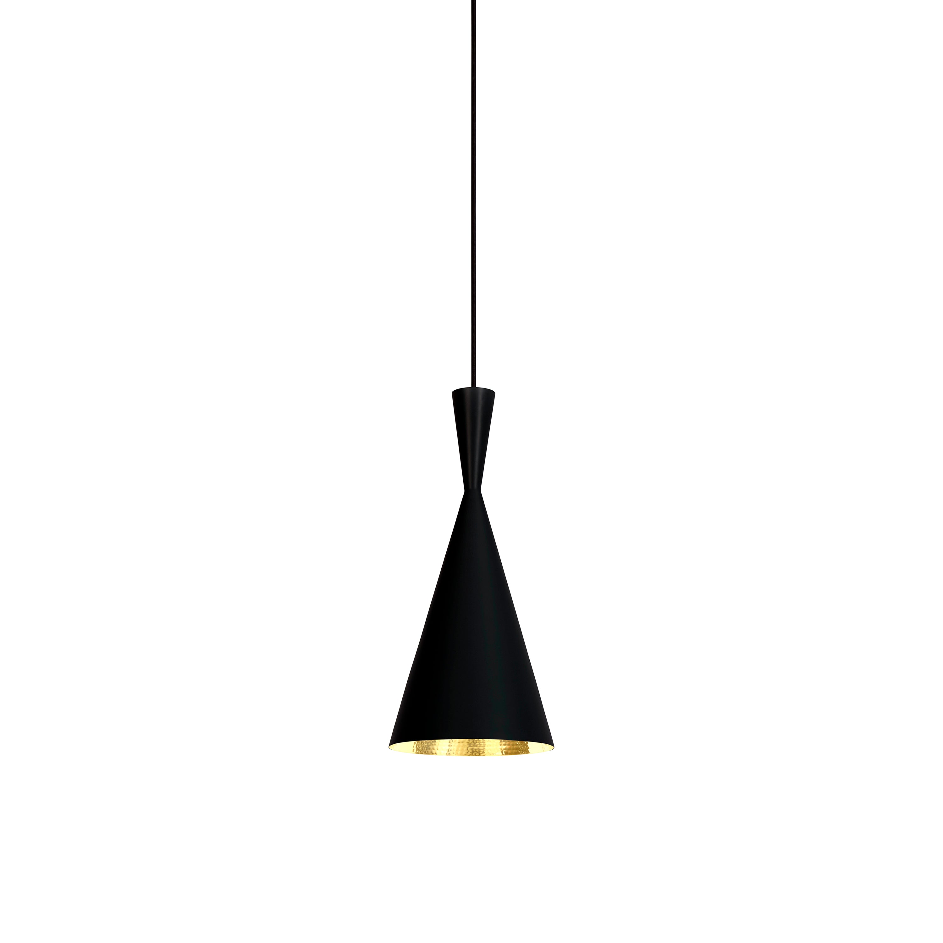 Beat Tall Pendant: Black