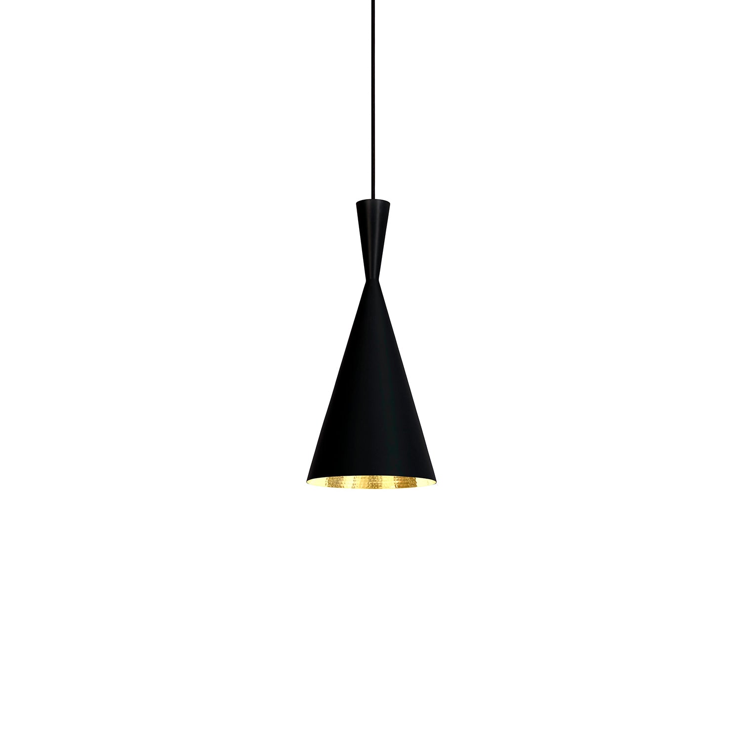 Beat Tall Pendant: Black