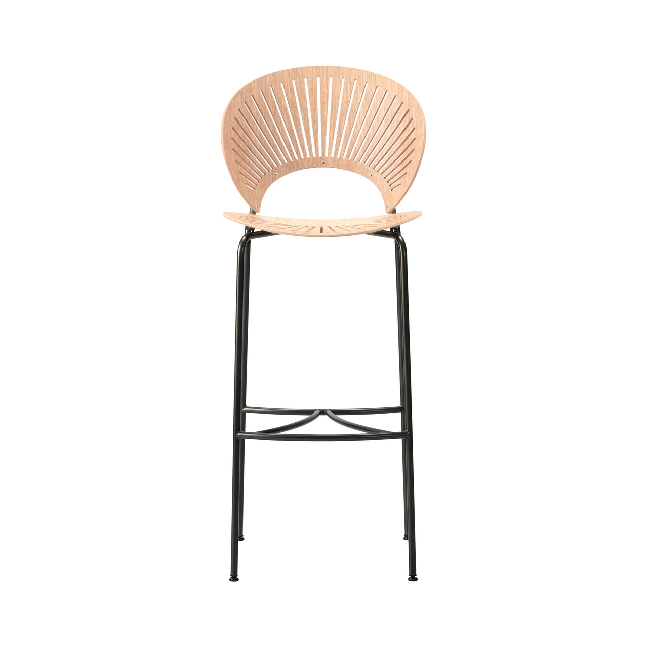 Trinidad Bar Stool: Lacquered Beech
