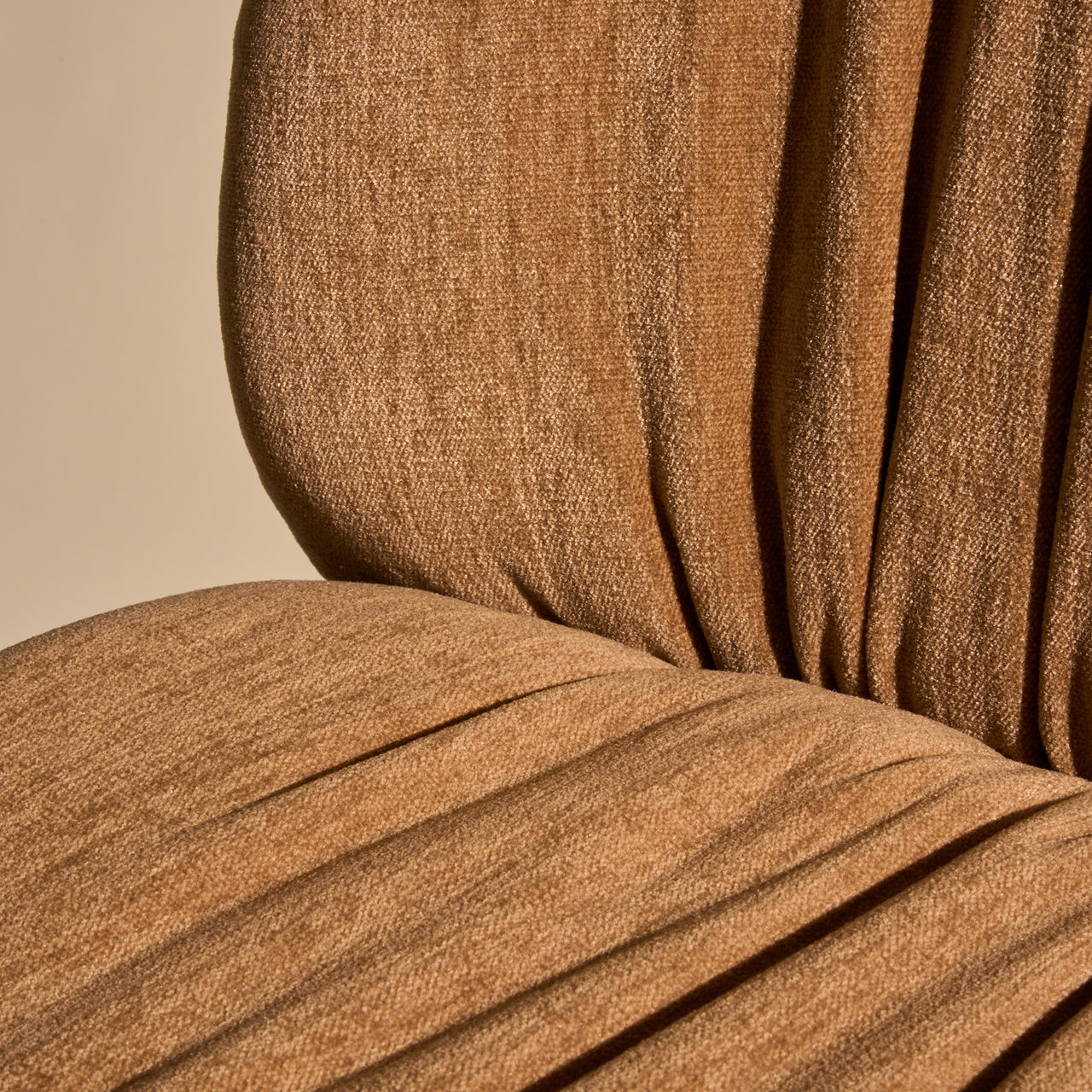 Beetle Soft Dining Chair: Conic Base + Fully Upholstered